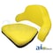 A & I Products Cushion Set 2 Pc., w/ Low Back, Steel, YLW 14" x8.25" x23" A-TY9379-6 - alternate 1